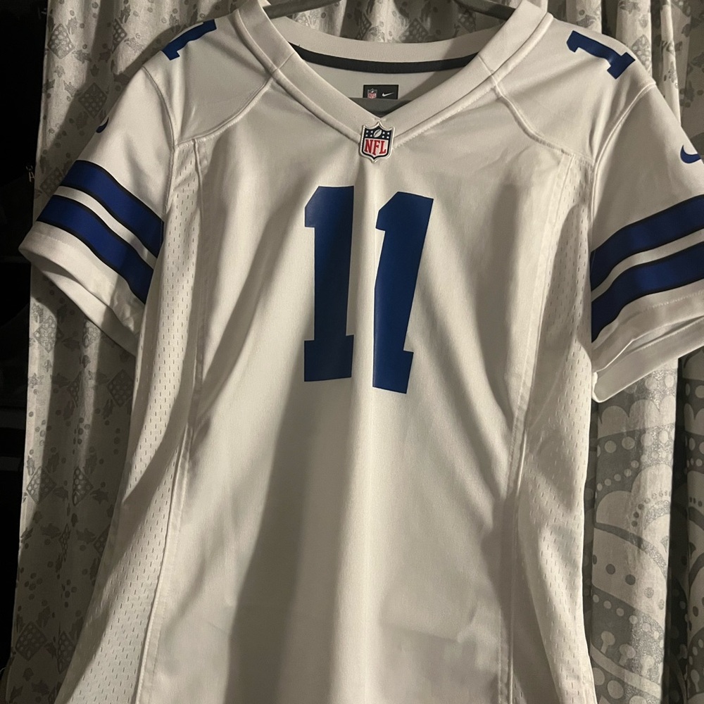 Nike White Jersey with Blue Number 11
